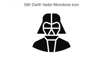 Sith Darth Vader Monotone Icon In Powerpoint Pptx Png And Editable Eps Format