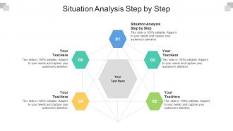 Situation analysis step by step ppt powerpoint presentation outline objects cpb
