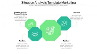 Situation analysis template marketing ppt powerpoint presentation gallery sample cpb