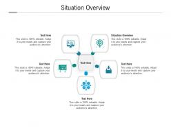 Situation overview ppt powerpoint presentation portfolio graphics download cpb