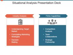 Situational analysis presentation deck
