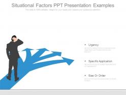 Situational factors ppt presentation examples