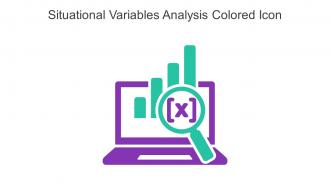 Situational Variables Analysis Colored Icon In Powerpoint Pptx Png And Editable Eps Format