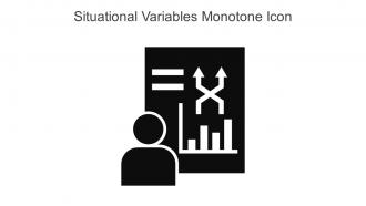 Situational Variables Monotone Icon In Powerpoint Pptx Png And Editable Eps Format
