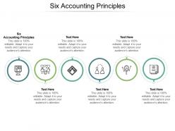 Six accounting principles ppt powerpoint presentation summary structure cpb