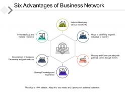 Six advantages of business network
