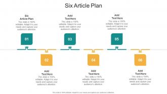 Six Article Plan In Powerpoint And Google Slides Cpb