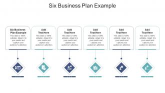 Six Business Plan Example In Powerpoint And Google Slides Cpb