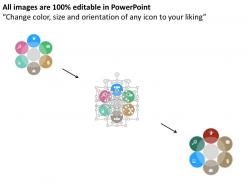 3966923 style circular loop 6 piece powerpoint presentation diagram infographic slide
