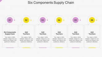 Six Components Supply Chain In Powerpoint And Google Slides Cpb