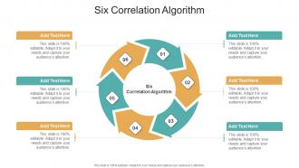 Six Correlation Algorithm In Powerpoint And Google Slides Cpb