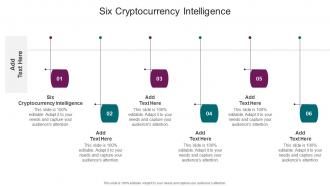 Six Cryptocurrency Intelligence In Powerpoint And Google Slides Cpb