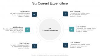 Six Current Expenditure In Powerpoint And Google Slides Cpb