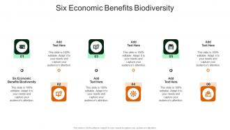 Six Economic Benefits Biodiversity In Powerpoint And Google Slides Cpb