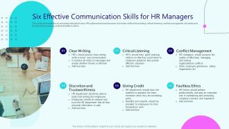 Six Effective Communication Skills For Hr Managers
