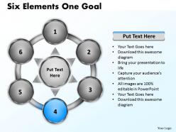 Six elements diagrams one goal 16