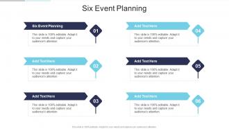 Six Event Planning In Powerpoint And Google Slides Cpb