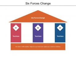 Six forces change ppt powerpoint presentation icon show cpb