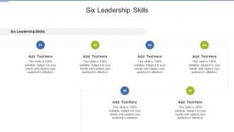 Six Leadership Skills In Powerpoint And Google Slides Cpb