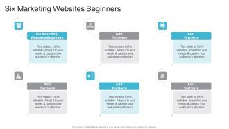 Six Marketing Websites Beginners In Powerpoint And Google Slides Cpb
