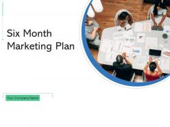 Six month marketing plan credit debt tax credits infographic cost management