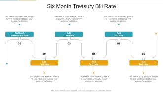 Six Month Treasury Bill Rate In Powerpoint And Google Slides Cpb