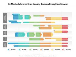 Six months enterprise cyber security roadmap through identification
