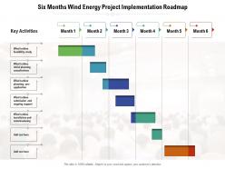 Six Months Wind Energy Project Implementation Roadmap