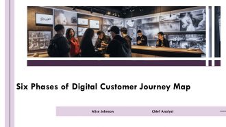 Six Phases Digital Customer Journey Map PPT Demonstration AT