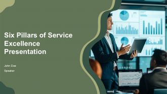 Six Pillars Of Service Excellence Presentation PPT Presentation AT