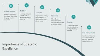 Six Points Of Business Strategy Mastery PPT Information AT Template Aesthatic
