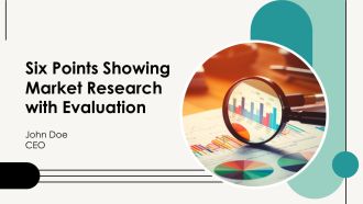 Six Points Showing Market Research With Evaluation PPT Graphics AT