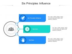 Six principles influence ppt powerpoint presentation visual aids gallery cpb