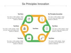 Six principles innovation ppt powerpoint presentation portfolio background image cpb