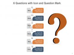 Six Questions Circular Teamwork Solution Management Circles Arrow Graphics
