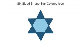 Six Sided Shape Star Colored Icon In Powerpoint Pptx Png And Editable Eps Format