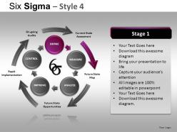 Six sigma 4 powerpoint presentation slides db