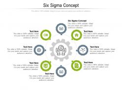 Six sigma concept ppt powerpoint presentation portfolio smartart cpb