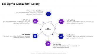 Six Sigma Consultant Salary In Powerpoint And Google Slides Cpb