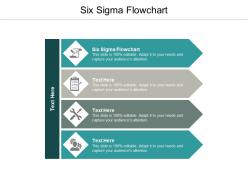 Six sigma flowchart ppt powerpoint presentation icon graphics pictures cpb