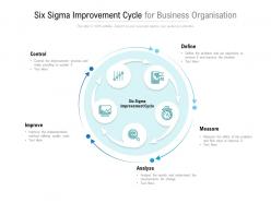 Six Sigma Improvement Cycle For Business Organisation