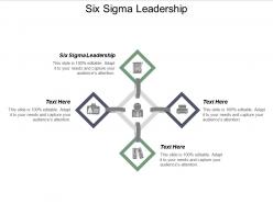 Six sigma leadership ppt powerpoint presentation file example cpb