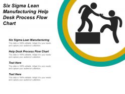 Six sigma lean manufacturing help desk process flow chart cpb