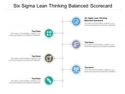Six sigma lean thinking balanced scorecard ppt powerpoint presentation portfolio cpb