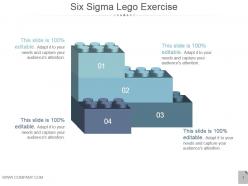 Six sigma lego exercise ppt design templates