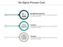 Six sigma process cost ppt powerpoint presentation pictures templates cpb