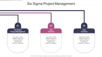 Six Sigma Project Management In Powerpoint And Google Slides Cpb