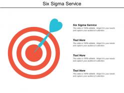 Six sigma service ppt powerpoint presentation model graphic images cpb