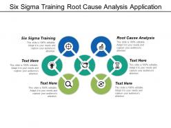 Six sigma training root cause analysis application quality management cpb