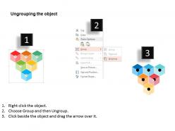 41716969 style cluster hexagonal 6 piece powerpoint presentation diagram infographic slide